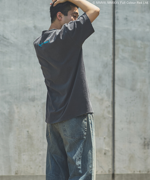 BRANDALISED（ブランダライズド）の「BRANDALISED プリントTシャツ（Tシャツ/カットソー・メンズ・ホワイト系その他/ホワイト×ホワイト/ブラウン/ブラック系その他/ブラック×ブラック/ライトホワイト/ブルー系その他・SMALL/MEDIUM/LARGE）」の12枚目の写真