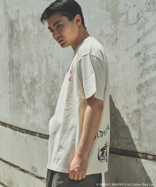 BRANDALISED（ブランダライズド）の「BRANDALISED プリントTシャツ（Tシャツ/カットソー・メンズ・ホワイト系その他/ホワイト×ホワイト/ブラウン/ブラック系その他/ブラック×ブラック/ライトホワイト/ブルー系その他・SMALL/MEDIUM/LARGE）」の18枚目の写真