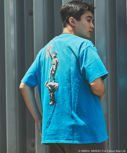 BRANDALISED（ブランダライズド）の「BRANDALISED プリントTシャツ（Tシャツ/カットソー・メンズ・ホワイト系その他/ホワイト×ホワイト/ブラウン/ブラック系その他/ブラック×ブラック/ライトホワイト/ブルー系その他・SMALL/MEDIUM/LARGE）」の20枚目の写真