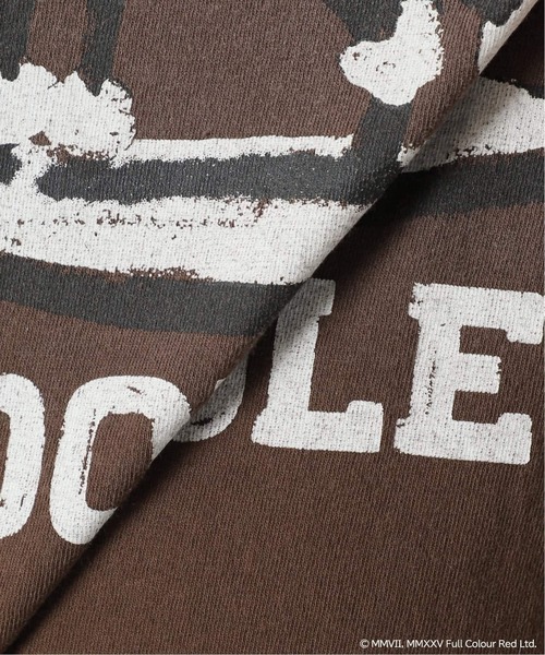 BRANDALISED（ブランダライズド）の「BRANDALISED プリントTシャツ（Tシャツ/カットソー・メンズ・ホワイト系その他/ホワイト×ホワイト/ブラウン/ブラック系その他/ブラック×ブラック/ライトホワイト/ブルー系その他・SMALL/MEDIUM/LARGE）」の9枚目の写真