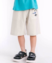 SLAP SLIP（スラップスリップ）の「【らくのび/接触冷感】ポケットプリント選べるカラフルツイルハーフパンツ(80~130cm)（その他パンツ・キッズ）」