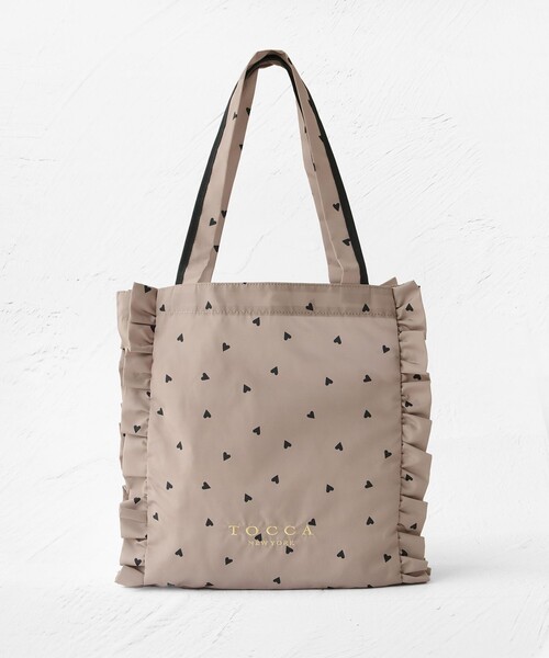 新品【TOCCA】DANCING LOVE FRILL SUBBAG サブバッグ DANCING LOVE FRILL SUBBAG サブバッグ（トートバッグ）｜TOCCA