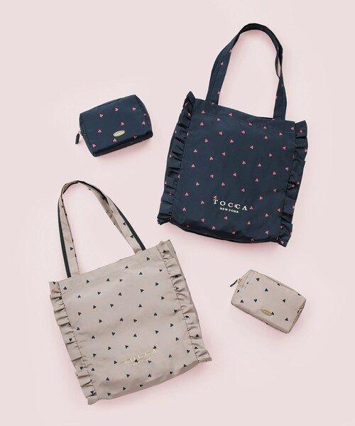 DANCING LOVE FRILL SUBBAG サブバッグ（トートバッグ）｜TOCCA