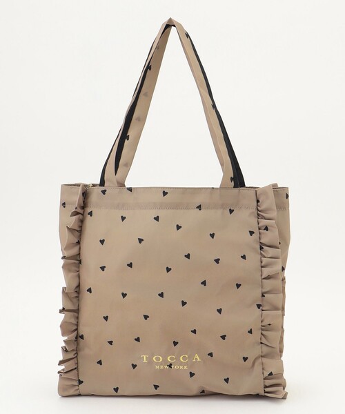 新品【TOCCA】DANCING LOVE FRILL SUBBAG サブバッグ DANCING LOVE FRILL SUBBAG サブバッグ（トートバッグ）｜TOCCA