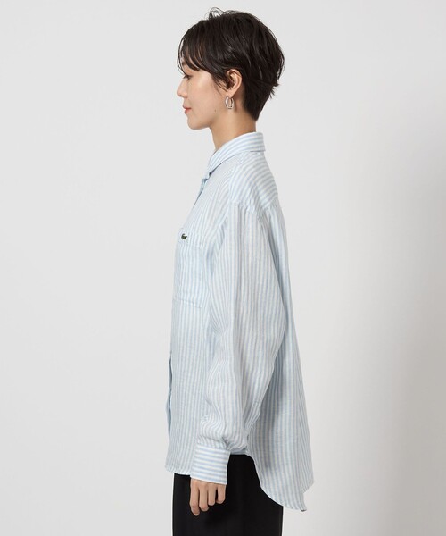 セール】＜LACOSTE＞オーバーサイズ シャツ（シャツ/ブラウス