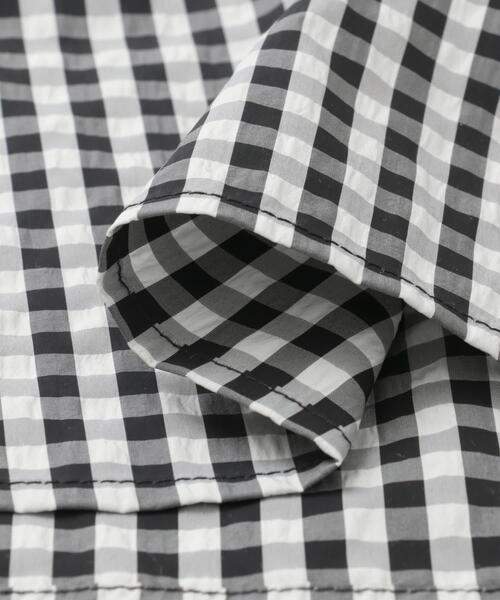 ITEMS URBANRESEARCH（アイテムズ アーバンリサーチ）の「サッカーノースリーブワンピース（ワンピース・レディース・ブラウン/ブラック/チェック・FREE）」の18枚目の写真