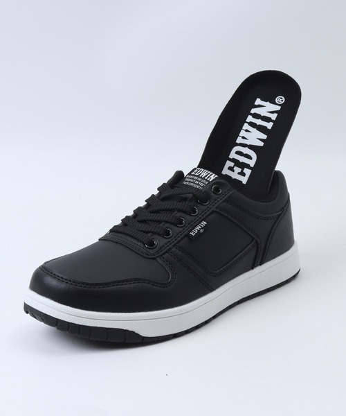 EDWIN(エドウィン)の「EDWIN 防水・防滑 スニーカー(スニーカー・レディース・ホワイト・23cm/23.5cm/24cm/24.5cm)」の13枚目の写真