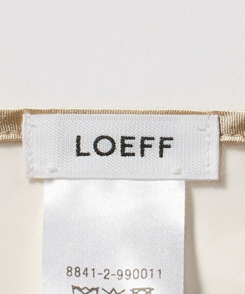 LOEFF（ロエフ）の「＜LOEFF＞モヒート エンブロイダリー サロン（ストール/ショール・レディース・ベージュ・FREE）」の9枚目の写真