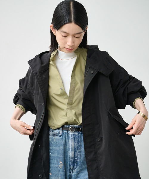 kha:ki（カーキ）の「「KHA:KI / カーキ」NEW TYPE-51 PARKA（ミリタリージャケット・レディース・オフホワイト/ブラック/マルチ/オリーブ・1）」の18枚目の写真