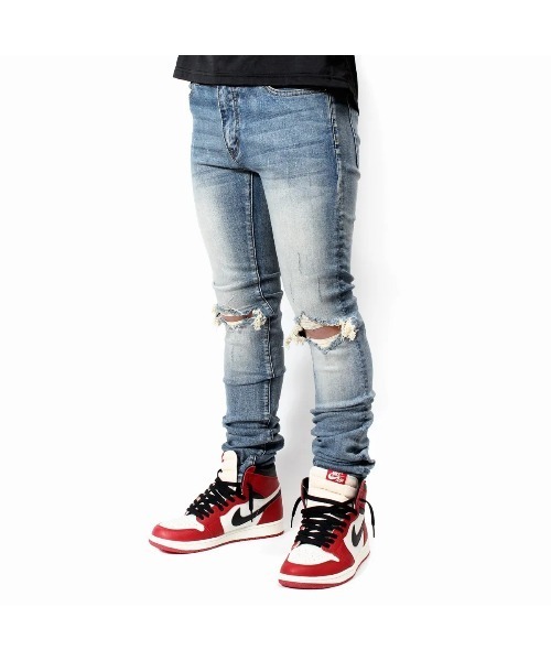 mnml デニムパンツ セール】【mnml】X1 STRETCH DENIM [I]（デニムパンツ）｜mnml