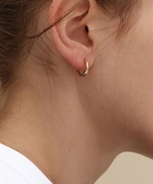 YU-KA:シンプルフープピアス simple hoop pierce
