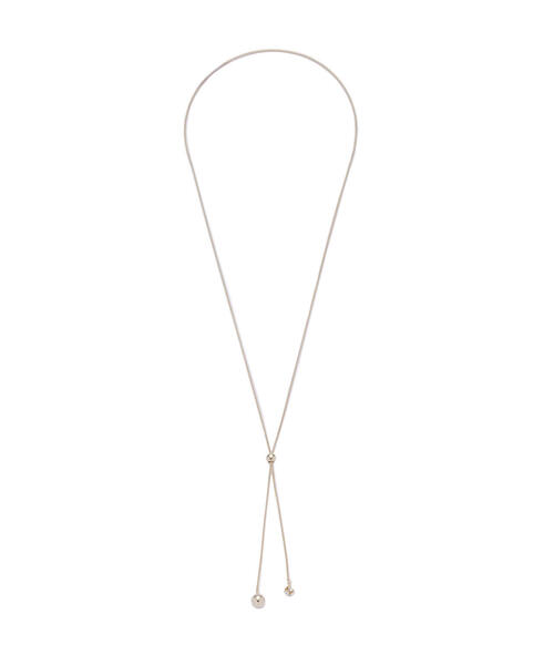 NATURAL BEAUTY BASIC（ナチュラルビューティーベーシック）の「チェリーラリエット（ネックレス・レディース・ゴールド/シルバー・ﾌﾘ-）」の3枚目の写真