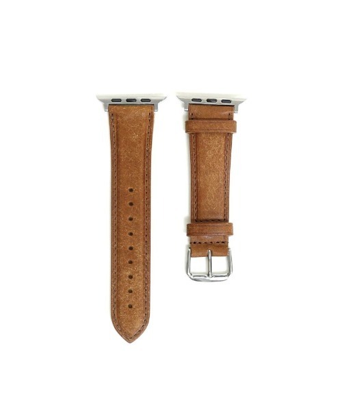 sot(ソット)の「sot(ソット)公式 プエブロレザー Apple watch バンド 42/44(デジタル腕時計・メンズ・ブラック/ダークブラウン/キャメル・42-44)」の3枚目の写真