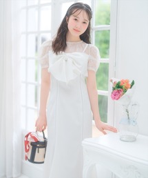 WILLSELECTION（ウィルセレクション）の「ドレープリボンマーメイドジャンスカ（ワンピース）」