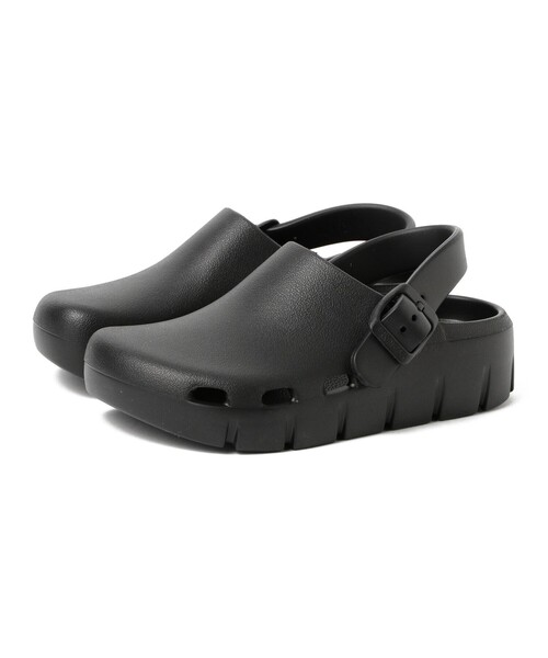 BIRKENSTOCK（ビルケンシュトック）の「BIRKENSTOCK / Birki Flow Kids EVA サンダル（15～22cm）（サンダル・キッズ・ライトグレー/ブラック・17cm/18.5cm/19㎝/21cm/22cm）」の2枚目の写真