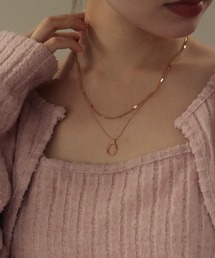 bonu.（ボヌ）の「【silver925】 オーバルリングトップネックレス（ネックレス）」