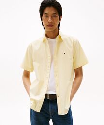 TOMMY HILFIGER | オックスフォードソリッドショートスリーブシャツ(シャツ/ブラウス)