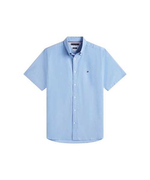TOMMY HILFIGER（トミーヒルフィガー）の「オックスフォードソリッドショートスリーブシャツ（シャツ/ブラウス・メンズ・イエロー/ホワイト/マルチ/レッド/ピンク・LARGE/SMALL/MEDIUM/X-LARGE）」の15枚目の写真