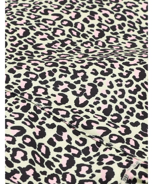 Little sunny bite(リトルサニーバイト)の「『little sunny bite』leopard all in one(つなぎ/オールインワン・レディース・ベージュ/ブラウン/ブルー・MEDIUM/SMALL)」の6枚目の写真