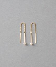 K18 アメリカンピアス ベネチアン K18 アメリカンピアス ピンチェーン ベネチアン[073]0.6mm5cm
