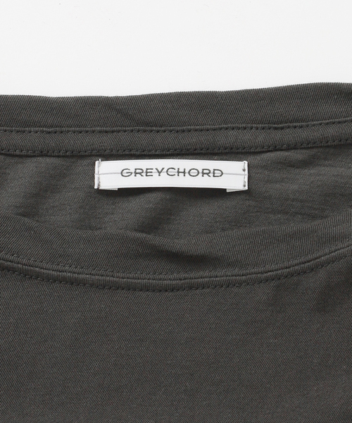 GREYCHORD（グレーコード）の「GREYCHORD グレイコード IVY Football design Tee LSGC00506NGR/SDG（Tシャツ/カットソー・レディース・ブラウン/チャコールグレー・FREE）」の14枚目の写真