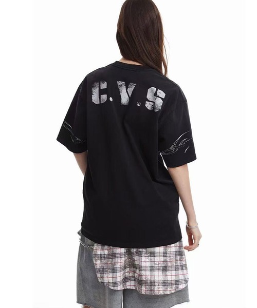 WESTSEA(ウエストシー)の「ヴィンテージ 半袖 ナンバリング ゲームシャツ(Tシャツ/カットソー・メンズ・ブラック/ホワイト・M/L/XL)」の17枚目の写真