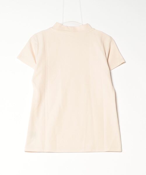 CECIL McBEE(セシルマクビー)の「FLOWER LOGO MOCK NECK(Tシャツ/カットソー・レディース・ベージュ/ホワイト・2(M)/1(S))」の8枚目の写真