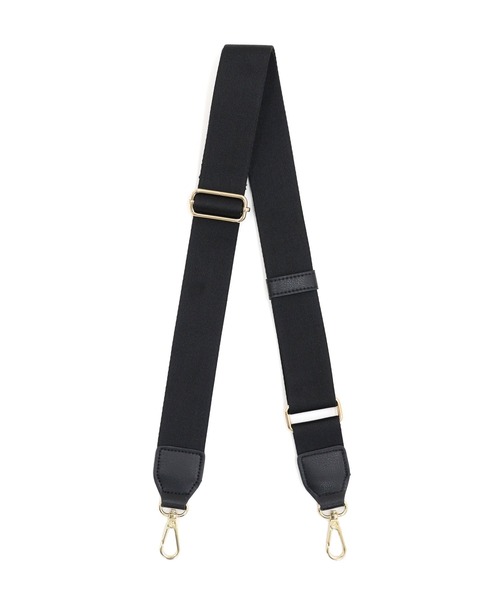 MIAN （ミアン）の「テープショルダーベルト（ショルダーバッグ・レディース・グレイッシュベージュ/ブラック・FREE）」の10枚目の写真