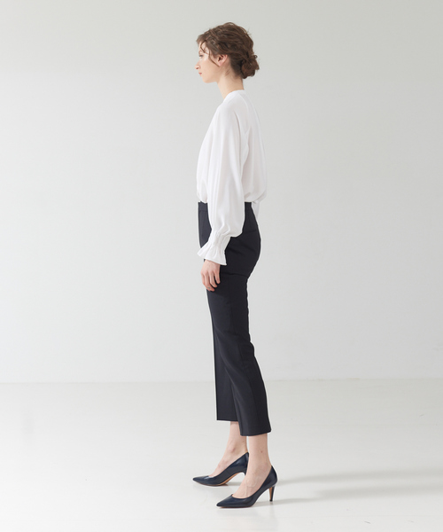 DESIGNWORKS(デザインワークス)の「梳毛タイトフレアパンツ(その他パンツ・レディース・オレンジ/ネイビー・36/38/40)」の13枚目の写真