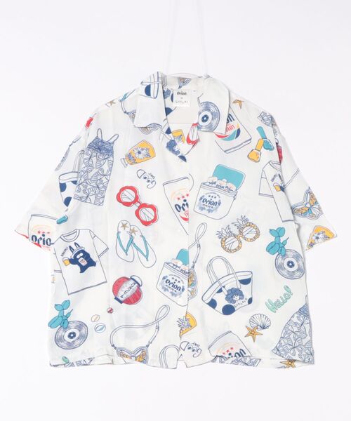 152728：orion×ScoLar リゾート柄シャツ（シャツ/ブラウス