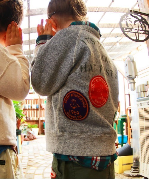 セール】Vintage Fleece Patch Sweat Shirt（スウェット）｜DENIM 