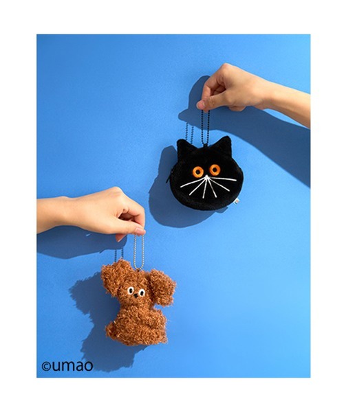 Cosme Kitchen(コスメキッチン)の「【販売終了】Cosme Kitchen / <umao>ぬいぐるみポーチ(くろねこ)(その他ビューティーグッズ・レディース・その他・FREE)」の5枚目の写真