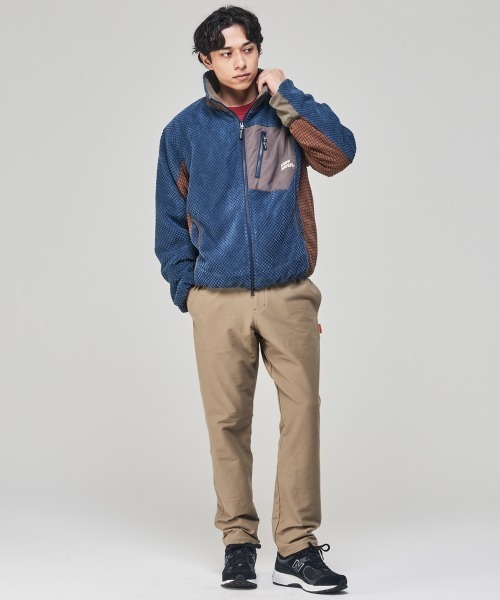 KRIFF MAYER（クリフメイヤー）の「【裏微起毛】ほどのびイージーパンツ（その他パンツ・メンズ・ブラック/カーキ/チャコール/ベージュ・SMALL/MEDIUM/LARGE/X-LARGE）」の19枚目の写真