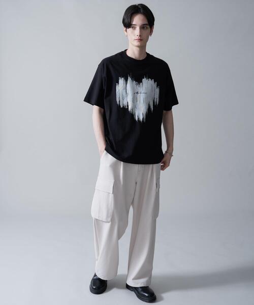BROWNY（ブラウニー）の「BROWNY/シルバープリントT（Tシャツ/カットソー・メンズ・ホワイト/ブラック・LARGE/MEDIUM）」の16枚目の写真