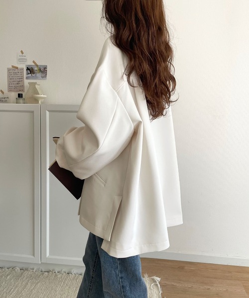 美品✨希少✨アルベロベロ コットンジャケット白 フリーサイズ セール】【セットアップ可】自由自在に楽しめる。美シルエット