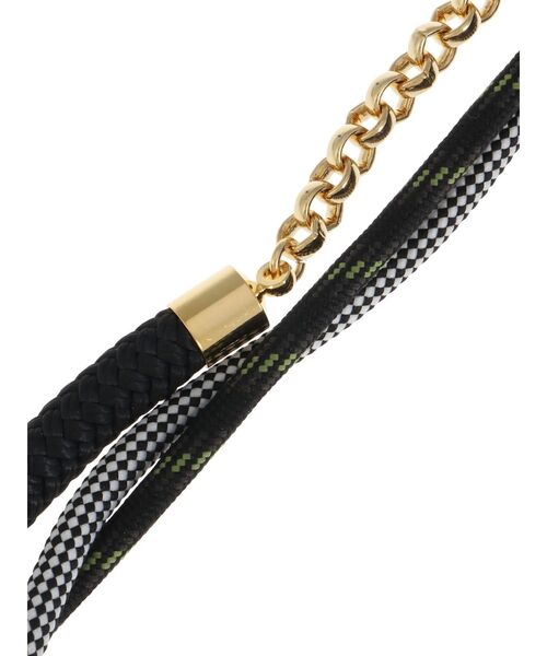 UN3D.(アンスリード)の「MIX ROPE CHAIN NL / ミックスロープチェーンネックレス(ネックレス・レディース・ゴールド/シルバー・FREE)」の7枚目の写真