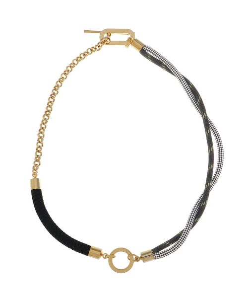 UN3D.(アンスリード)の「MIX ROPE CHAIN NL / ミックスロープチェーンネックレス(ネックレス・レディース・ゴールド/シルバー・FREE)」の3枚目の写真