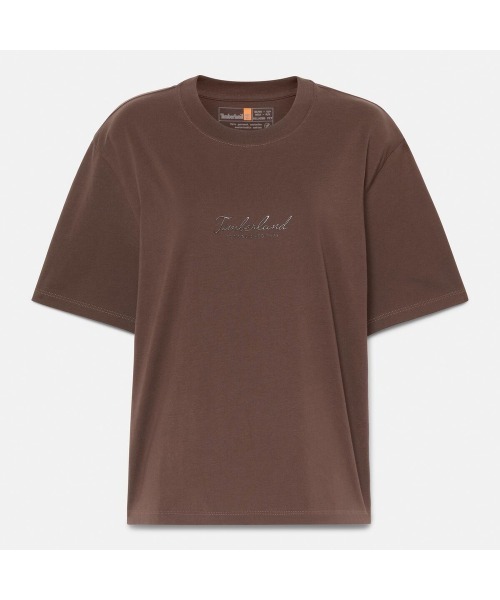 Timberland(ティンバーランド)の「半袖 コンフォート Tシャツ レディース(Tシャツ/カットソー・レディース・ダークブラウン・LARGE/MEDIUM/SMALL)」の5枚目の写真