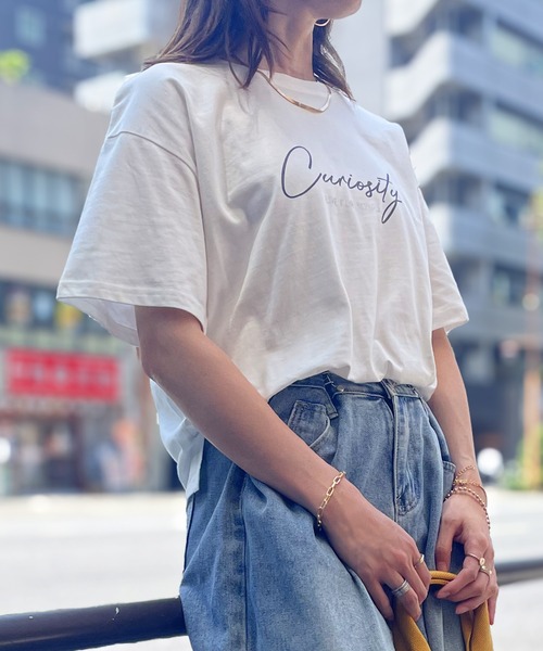 プチプラ1990円（税抜）】ロゴフォトプリントT（Tシャツ/カットソー