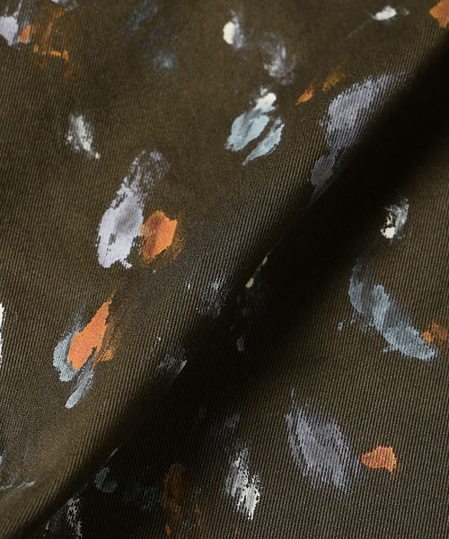 JOURNAL STANDARD J.S HOMESTEAD（ジャーナルスタンダードホームステッド）の「J.S.Homestead / スプラッシュ ビッグ チノ パンツ（チノパンツ・メンズ・ブラック/ベージュ/ブラウン・MEDIUM/LARGE）」の5枚目の写真