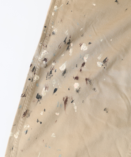 JOURNAL STANDARD J.S HOMESTEAD（ジャーナルスタンダードホームステッド）の「J.S.Homestead / スプラッシュ ビッグ チノ パンツ（チノパンツ・メンズ・ブラック/ベージュ/ブラウン・MEDIUM/LARGE）」の7枚目の写真