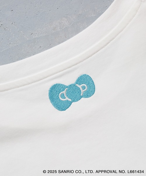 ROPE' PICNIC(ロペピクニック)の「【ROPE' PICNIC×ハローキティ コラボ】日焼けハローキティ アソートTシャツ(Tシャツ/カットソー・レディース・ホワイト/ホワイト系その他/ピンク/ブラック・FREE)」の20枚目の写真