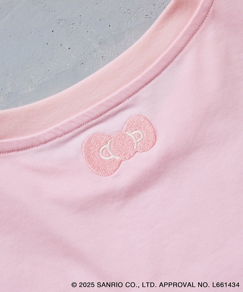ROPE' PICNIC(ロペピクニック)の「【ROPE' PICNIC×ハローキティ コラボ】日焼けハローキティ アソートTシャツ(Tシャツ/カットソー・レディース・ホワイト/ホワイト系その他/ピンク/ブラック・FREE)」の16枚目の写真