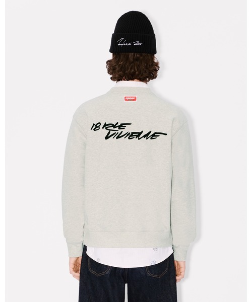 【KENZO】KENZO X FUTURA 2000 スウェット コットン ロゴ 2色 Kenzo X Futura 2000 Cotton Sweatshirt | Sweaters & Knits