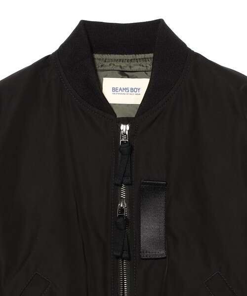 デタッチ スリーブ ミリタリー ブルゾン（MA-1）｜BEAMS BOY