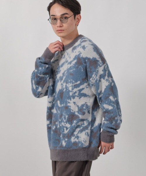 セール】アブストジャガードニットプルオーバー / 497596（ニット