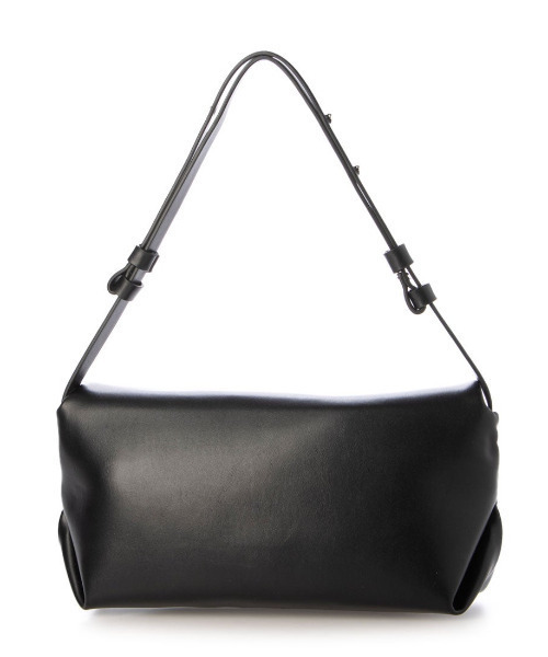 kakatoo(カカトゥ)の「カカトゥ kakatoo / ロールハーフショルダーバッグ(ショルダーバッグ・レディース・チョコ/ブラック・FREE)」の4枚目の写真