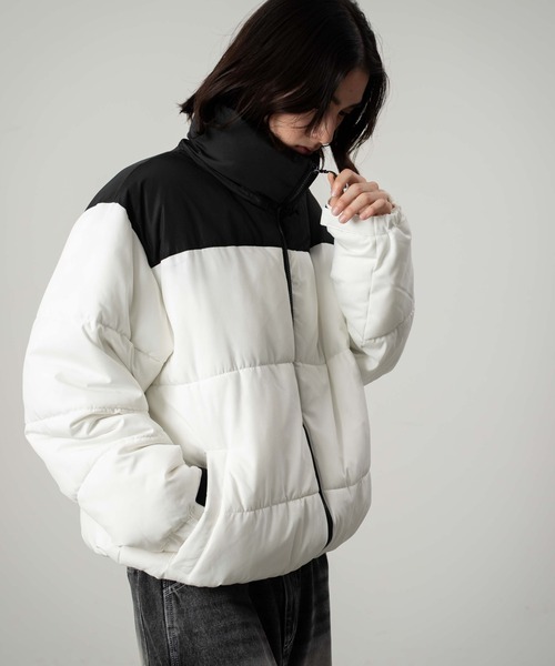 セール】WEGO/【25年秋冬新作】2WAYパファーブルゾン（ダウン