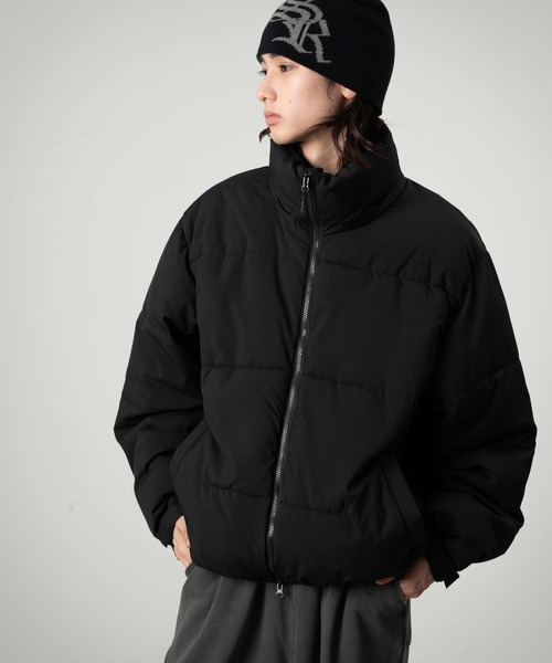 WEGO（ウィゴー）の「WEGO/【25年秋冬新作】2WAYパファーブルゾン（ダウンジャケット/コート・メンズ・グレー/ホワイト/ブラウン/その他1/ネイビー/ブラック・LARGE/MEDIUM/SMALL）」の10枚目の写真