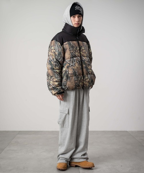 WEGO（ウィゴー）の「WEGO/【25年秋冬新作】2WAYパファーブルゾン（ダウンジャケット/コート・メンズ・グレー/ホワイト/ブラウン/その他1/ネイビー/ブラック・LARGE/MEDIUM/SMALL）」の14枚目の写真